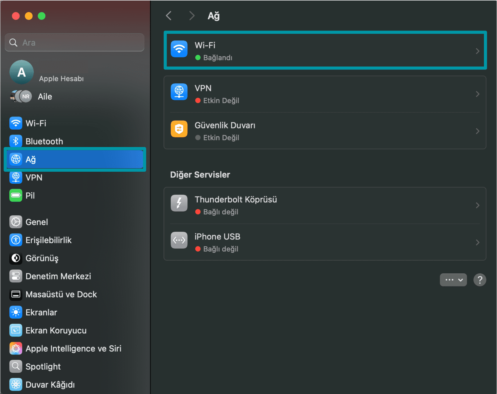 Click The Connection Tr