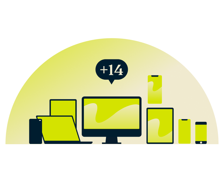 Up To 14 Devices@2x 5