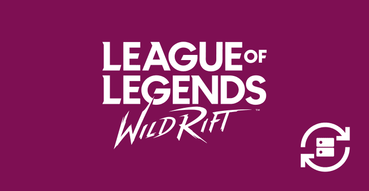 Změna League of Legends: Wild Rift regionů.