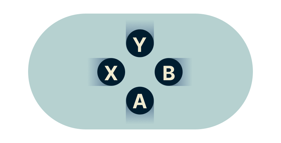 Przyciski do gier wideo.