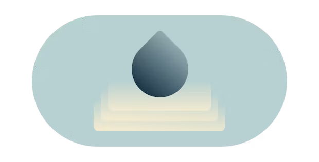 Vesipisara luo aaltoja.