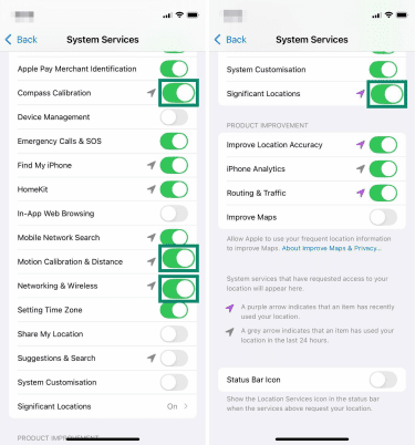 Improving location accuracy on iPhone.