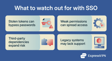 Challenges and limitations of SSO.