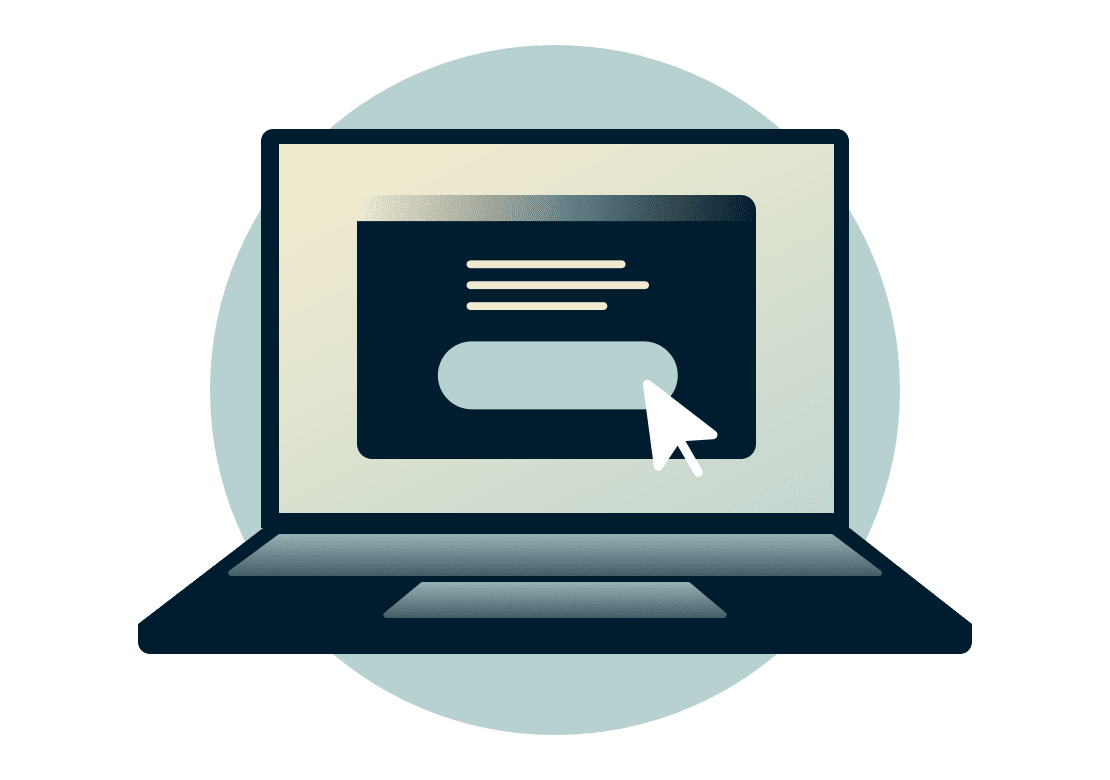 Ordinateur portable avec écran d'inscription.