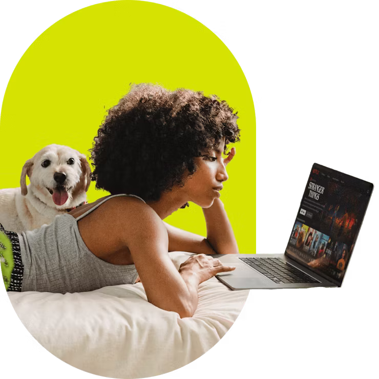 Laptop showing 49% off exclusive discount.