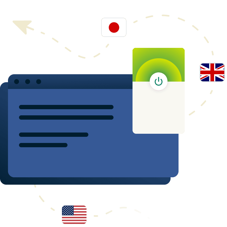 Користуйтеся розширенням для браузера ExpressVPN задля графічного інтерфейсу.