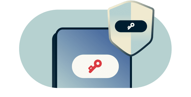 Lezárt széf jelszó mezővel.